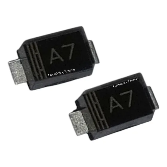A7 1n4007 Diodo Rectificador 1amp 1000v (6unidades)