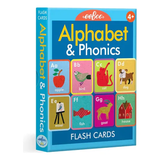 Alphabet And Phonics - Flash Cards