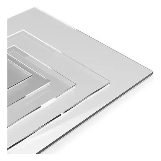 Placa Acrílico Transparente 30 X 40 Cm 3mm Corte Lámina