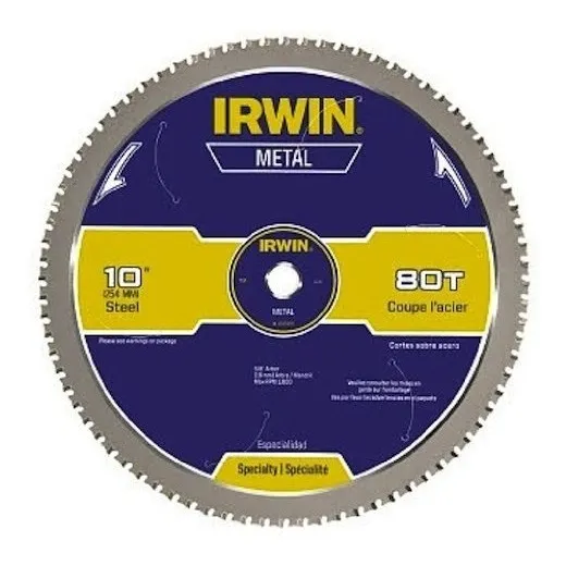 Irwin Tools Lámina De Corte Circular De Metal De 10 Pulgadas