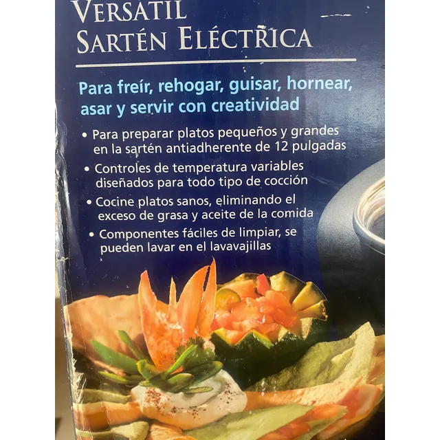 Sartén Eléctrico Tipo Paellera Usado.