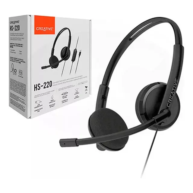 Audifono C/microf. Creative Hs-220 Black