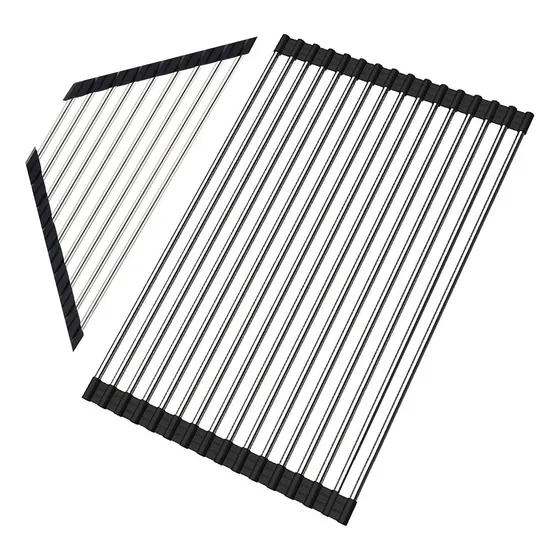 Escurridor Secado Fregadero Esquina Enrollable Para Secar S