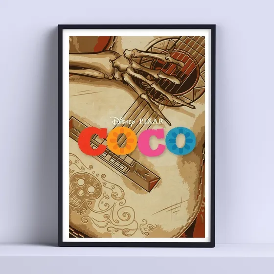 Cuadro Coco Pelicula Dysney 30x40cm