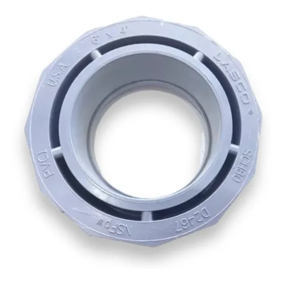 Reducción Bushing De Pvc 6'' X 3'' Cédula 80 Cementar