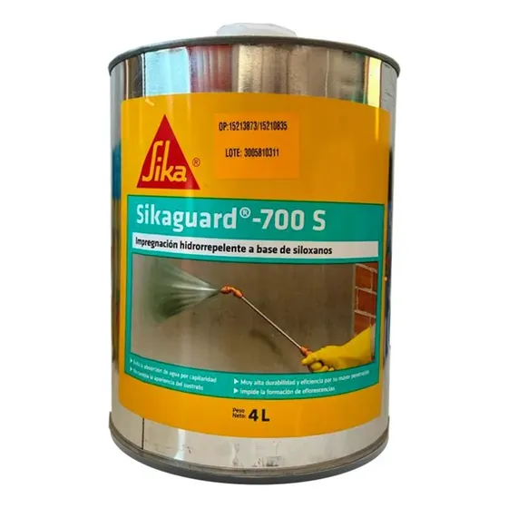 Sika Sikaguard 700 S X 4l Hidrorrepelente