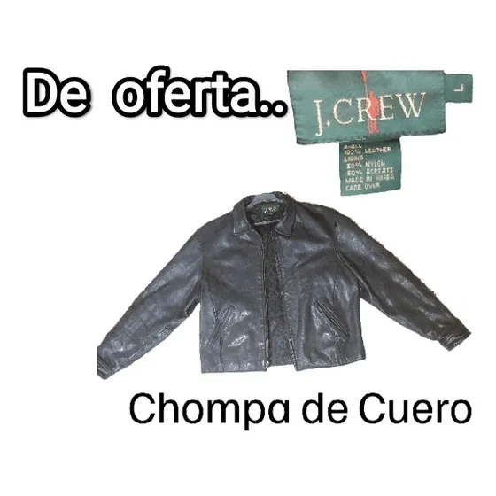Chompa De Cuero