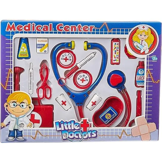 Kit Centro Medico Infantil - Pica Pau 637