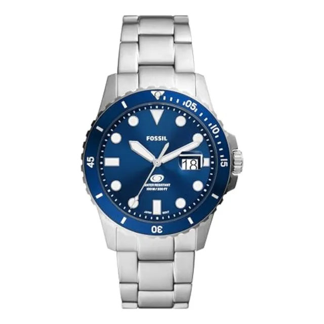Fossil Men's Blue Quartz Stainless Steel