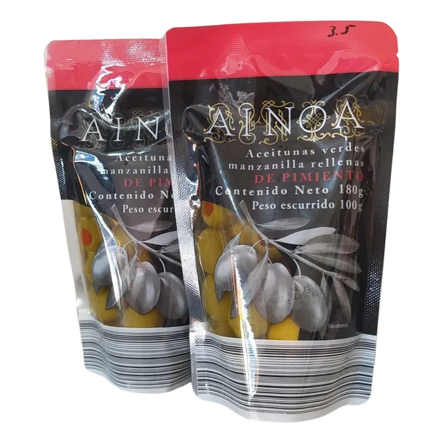 Aceitunas Rellenas Pimiento X 2 - G A $1 - g a $101