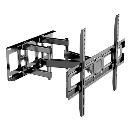 Suporte Para TV Aquário Articulado de 37" a 80" Preto Para Parede