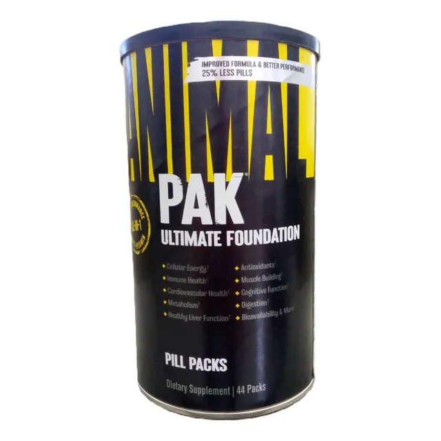 Universal Animal Pak, 44 Packs, Multivitaminico