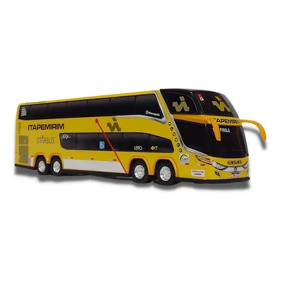 Brinquedo Miniatura De Ônibus Itapemirim Starbus 1800 Dd