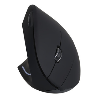 Mouse Vertical Sem Fio 2.4g Para A Mão Esquerda Usb Ergonômi Mouse Vertical Sem Fio 2.4g Para A Mão Esquerda Usb Ergonômi