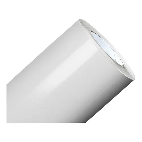 Adesivo Vinil Envelopamento Móveis Branco Brilho 6m X 70cm Cor Branco-101BRABRI70C