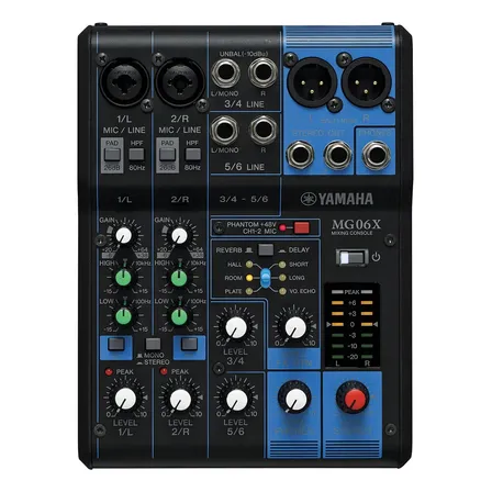 Console Yamaha Mg06x De Mistura 48v