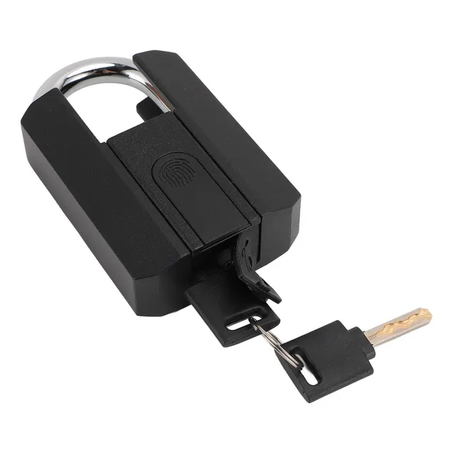 Candado Inteligente Con Huella Digital, Impermeable, Larga V