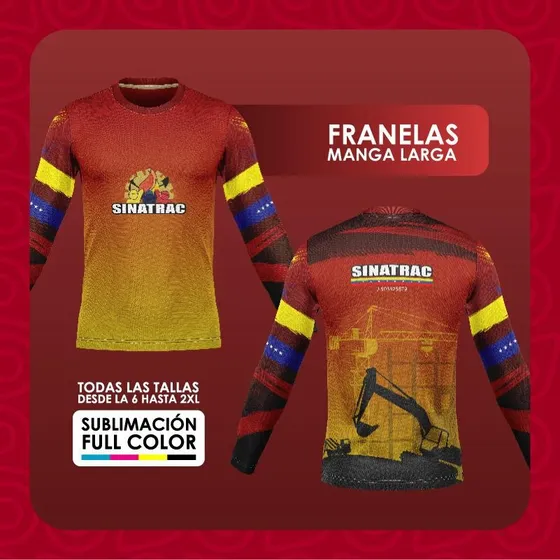 Franelas Personalizadas Full Sublimado