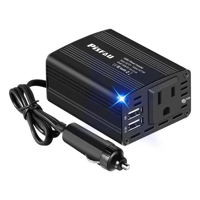 Inversor Corriente 12vcc 110vca 150w Auto Pisfau Mt Mx150