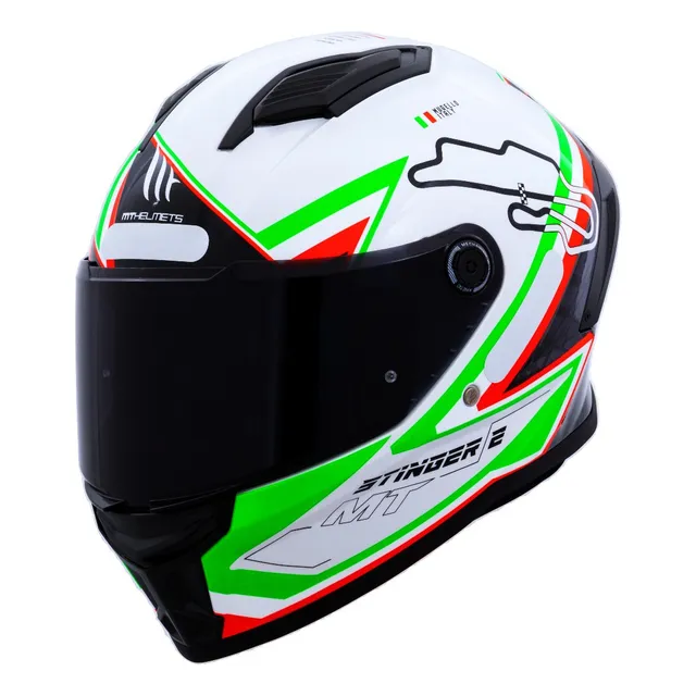 Capacete Mt Stinger 2 Grand Prix Países Diversos Graficos