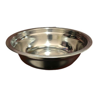 Plato Tazón De Metal Acero Inoxidable Para Mascota 17cm Plato Tazón De Metal Acero Inoxidable Para Mascota 17cm