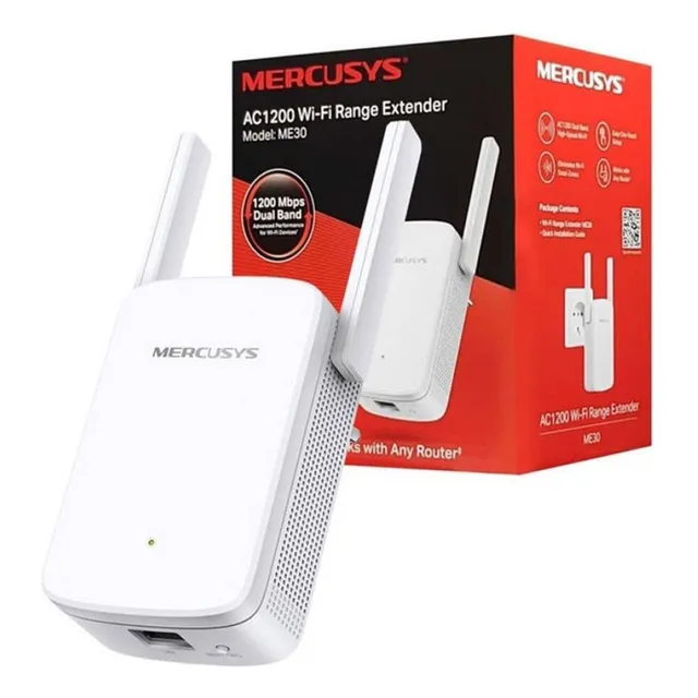 Repetidor Mercusys Ac 1200 Dual Band Me30