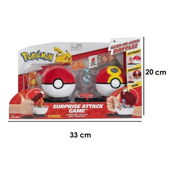 Pokemon Battle Ready Game Charmander + Riolu Int Pkw2474