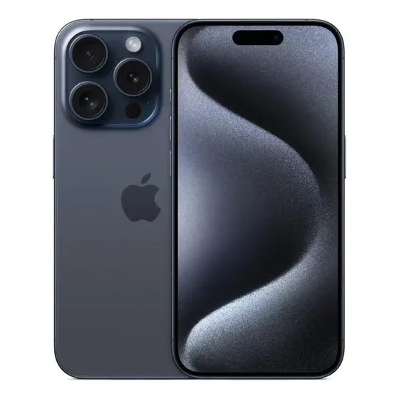 Apple iPhone 15 Pro Max 256 Gb, Azul Titanio, Desbloqueado (solo Tarjeta Electrónica), Excelente (Reacondicionado)