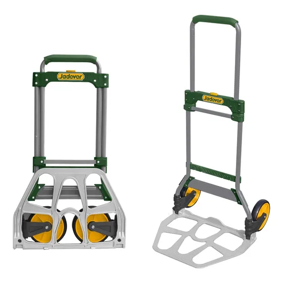 Carro Carga Multiuso De Mano 100kg Plegable Jadever Jdwb9a10