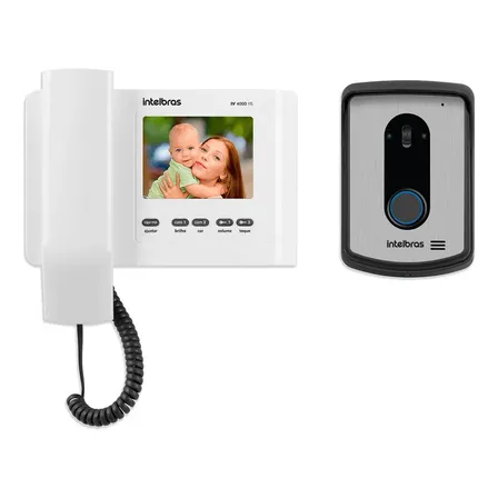 Videoporteiro Residencial Iv 4010 Hs Branco Intelbras 127/220v