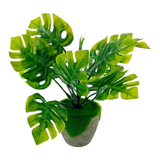 Vaso De Planta Decorativa Artificial Arranjo Pronto 26cm Vaso De Planta Decorativa Artificial Arranjo Pronto 26cm