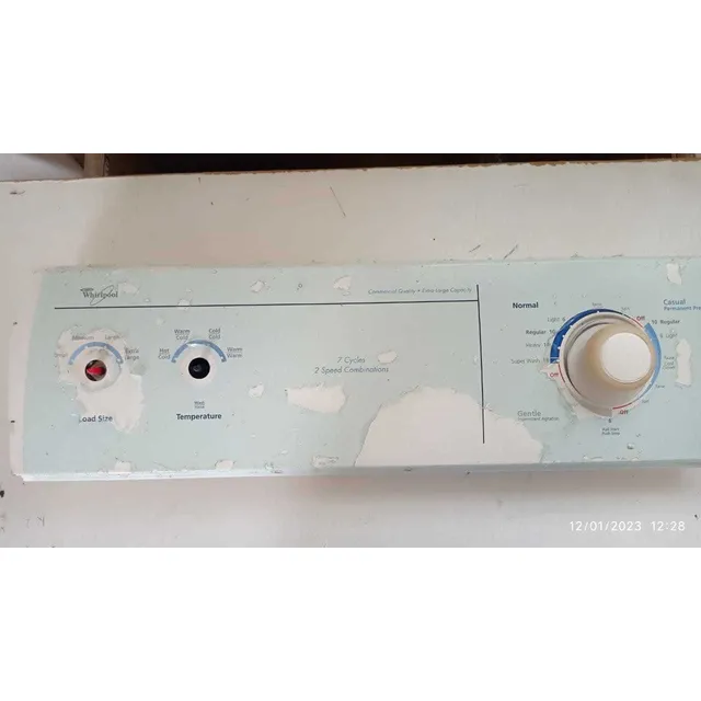 Paneles Frontales De  Lavadoras Whirlpool