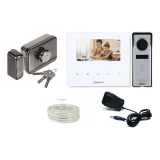 Kit Videoportero Analógico 4.3 Dahua Kta04 Chapa 30mts Kit Videoportero Analógico 4.3 Dahua Kta04 Chapa 30mts