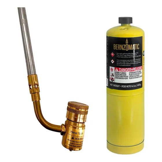 Kit Soplete Soldador + Gas Mapp Pro