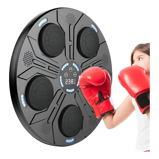 Maquina De Boxeo De Pared Bluetooth Con Pantalla Led Música