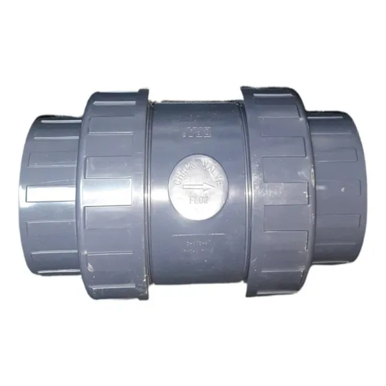 Válvula Check 4 Pulgadas Pvc Doble Unión Pega Pega Marca Era