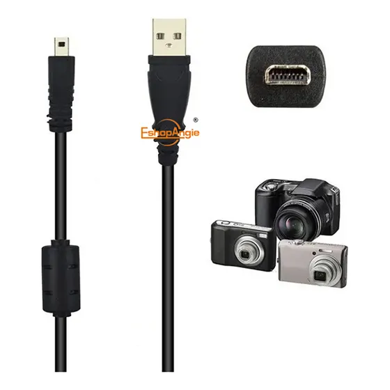 Cable Usb Datos Cámara Digital 8 Pines Alternativo Eshopangie
