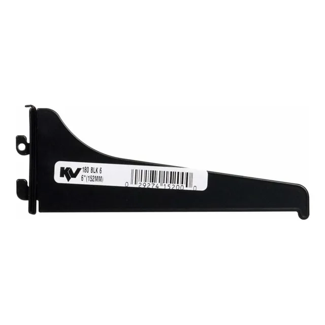 Knape & Vogt 180blk Soporte 6.0 in