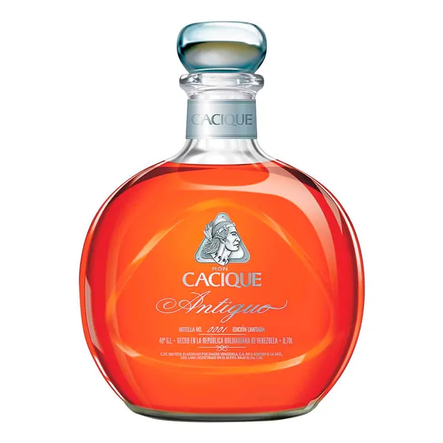 Ron Cacique Antiguo Ultra Añejo 0,70l Lf
