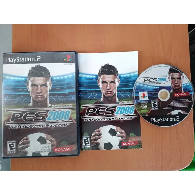 Pro Evolution Soccer Pes 2008 Playstation 2 Completo