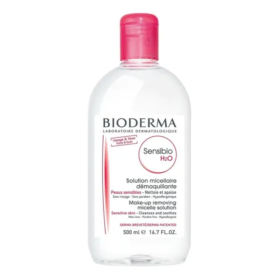 Agua Micelar Bioderma Sensibio H2o P Rosacea Sensible 500 Ml