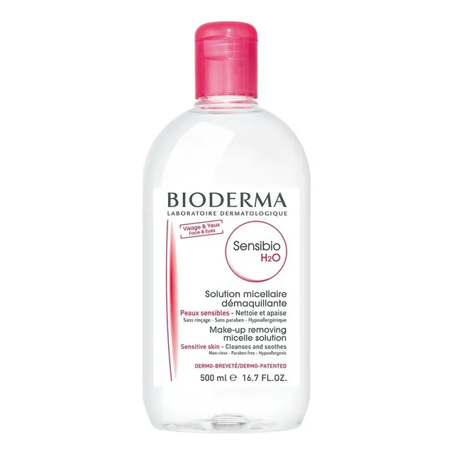 Bioderma Sensibio H2o Sensible 500 Ml Agua Micelar