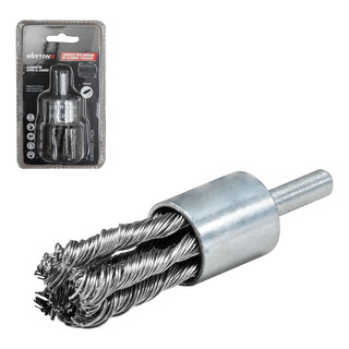 Cepillo Tipo Brocha Trenzado 1-1/8 C/vastago 1/4 A.c Cepillo Tipo Brocha Trenzado 1-1/8 C/vastago 1/4 A.c
