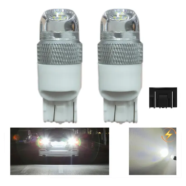 2 Focos Pellizco Led Estrobos Cuarto Stop 7443 T20 Wy21w