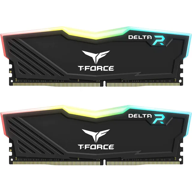 Memoria Teamgroup T-force Delta, 2 X 8 Gb, Rgb, Ddr4, Negro