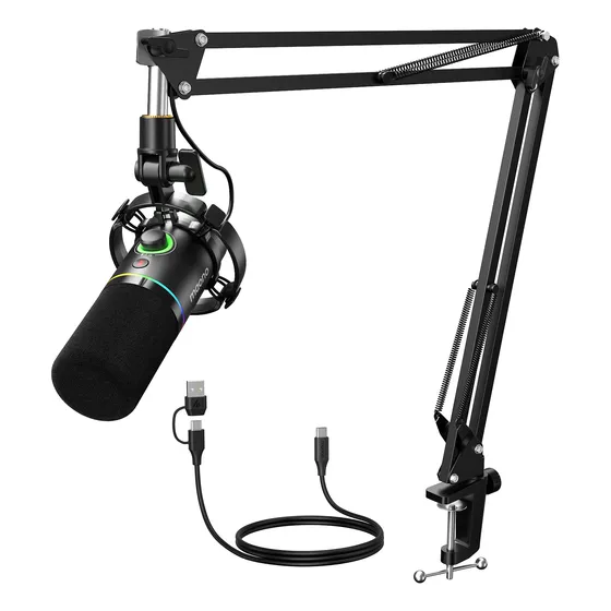 Maono Micrófono Podcast Gamer Pc Usb/xlr Pd200xs Con Brazo