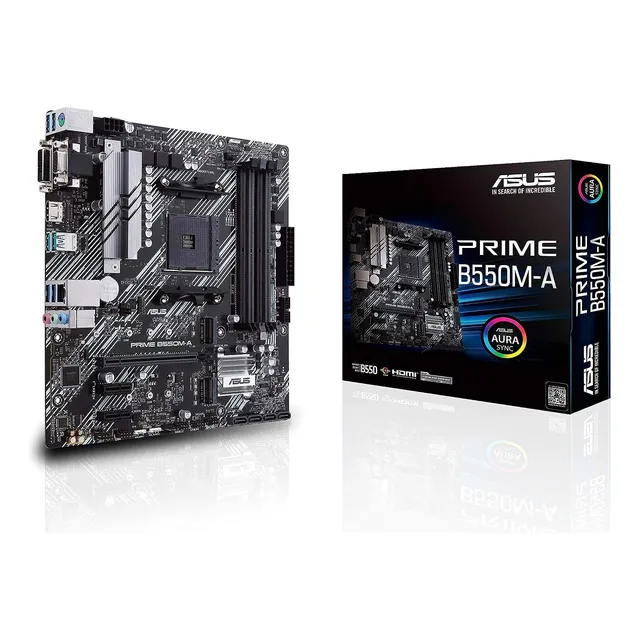 Asus Prime B550m-a/csm Amd Am4 (3rd Gen Ryzen) Microatx...