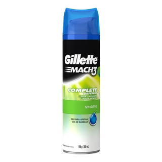 Gel Para Afeitar Gillette Sensitive 198g Gel Para Afeitar Gillette Sensitive 198g