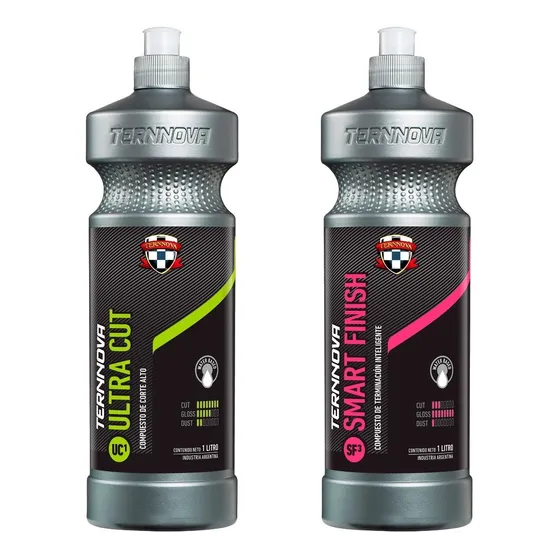  Kit Ternnova Pulido Premium X 1lt - Ultra Corte + Finish