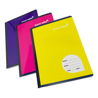Cuaderno Profesional Cosido Estrella 3pza 100hjs Cuaderno Profesional Cosido Estrella 3pza 100hjs